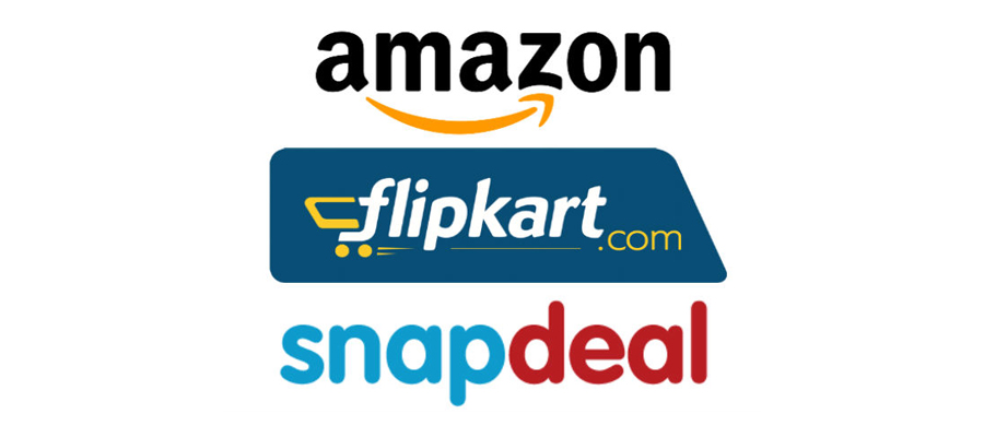 Flipkart, Amazon, Snapdeal