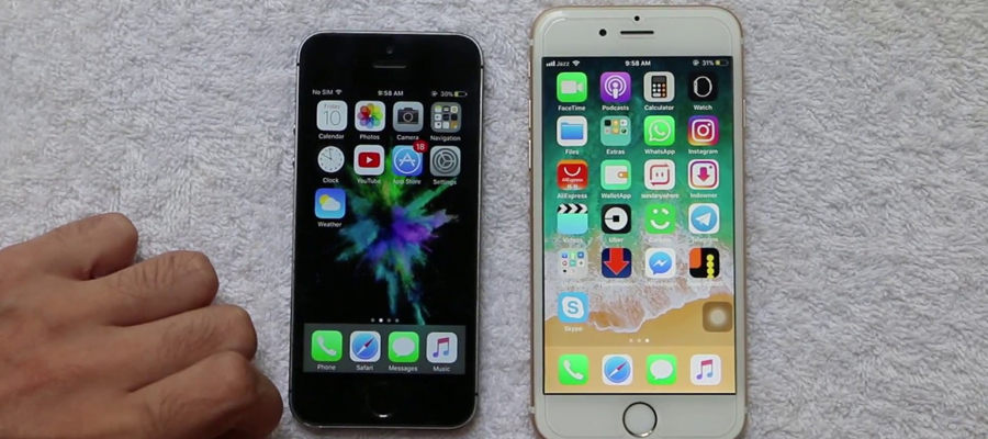 iPhone 6 and iPhone 5S